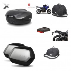 Lateral cases + back trunk + big top fitting + accessories + 3p hardware  SH58X 
