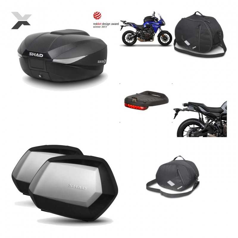 Lateral cases + back trunk + big top fitting + accessories + 3p hardware  SH58X 