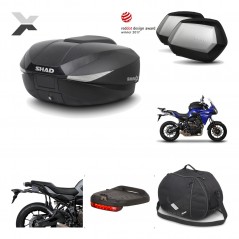 Lateral cases + back trunk + big top fitting + accessories + 3p hardware  SH58X 