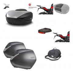 Lateral cases + back trunk + big top fitting + accessories + 3p hardware  SH59X 
