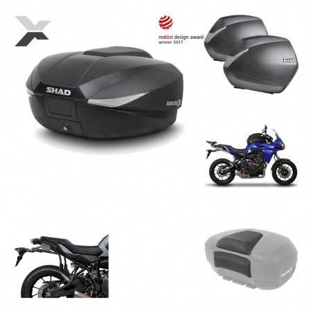 SHAD Maletas laterales + baul trasero herraje montaje respaldo de pasajero 3p SH58X SH36 SH 36 KIT-194150