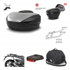 Lateral cases + back trunk + big top fitting + accessories + 3p hardware  SH59X 