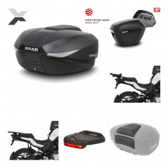 Lateral cases + back trunk + big top fitting + accessories + 3p hardware  SH58X 