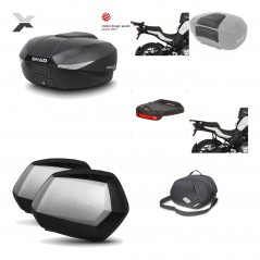 Lateral cases + back trunk + big top fitting + accessories + 3p hardware  SH58X 