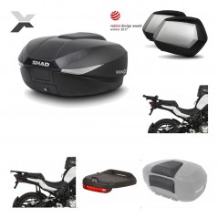 Lateral cases + back trunk + big top fitting + accessories + 3p hardware  SH58X 