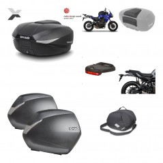 Lateral cases + back trunk + big top fitting + accessories + 3p hardware  SH58X 