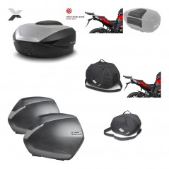 Lateral cases + back trunk + big top fitting + accessories + 3p hardware  SH59X 