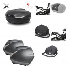 Lateral cases + back trunk + big top fitting + accessories + 3p hardware  SH58X 