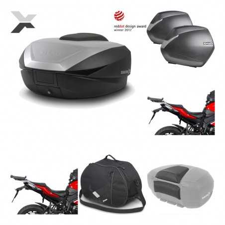 Lateral cases + back trunk + big top fitting + accessories + 3p hardware  SH59X 