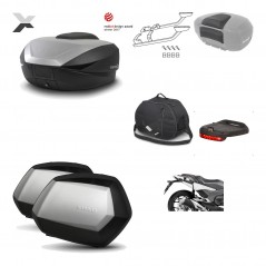 Lateral cases + back trunk + big top fitting + accessories + 3p hardware  SH59X 