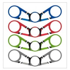 Protective adhesive shank anti stripes with keys  RADIKAL