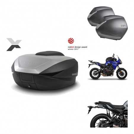 Lateral cases + back trunk + big top fitting + 3p hardware  SH59X ALU  SH36 SH 3