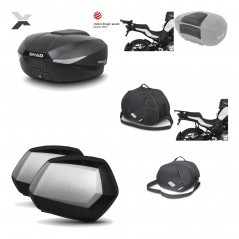 Lateral cases + back trunk + big top fitting + accessories + 3p hardware  SH58X 