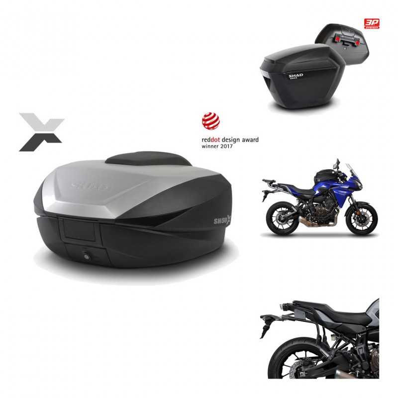 Lateral cases + back trunk + big top fitting + 3p hardware  SH59X ALU  SH23