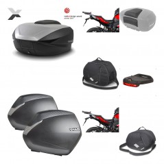 Lateral cases + back trunk + big top fitting + accessories + 3p hardware  SH59X 