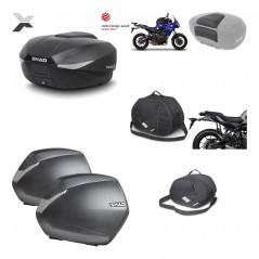 Lateral cases + back trunk + big top fitting + accessories + 3p hardware  SH58X 