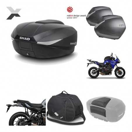 SHAD Maletas laterales + baul trasero herraje montaje accesorios 3p SH58X SH36 SH 36 KIT-194162