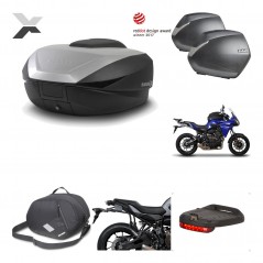 SHAD Maletas laterales + baul trasero herraje montaje accesorios 3p SH59X ALU SH36 SH 36 KIT-194611