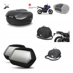 SHAD Maletas laterales + baul trasero herraje montaje accesorios 3p SH58X SC SH35 PREMIUM KIT-194165