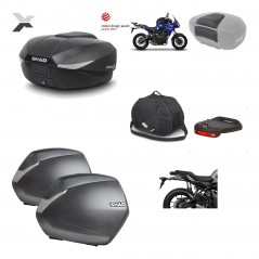 Lateral cases + back trunk + big top fitting + accessories + 3p hardware  SH58X 