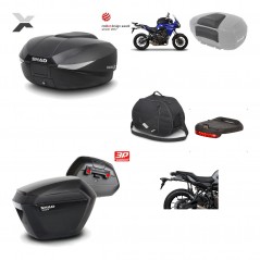 Lateral cases + back trunk + big top fitting + accessories + 3p hardware  SH58X 