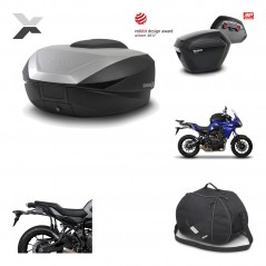 Lateral cases + back trunk + big top fitting + internal bag + 3p hardware  SH59X