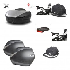Lateral cases + back trunk + big top fitting + accessories + 3p hardware  SH59X 