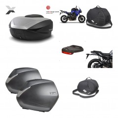Lateral cases + back trunk + big top fitting + accessories + 3p hardware  SH59X 