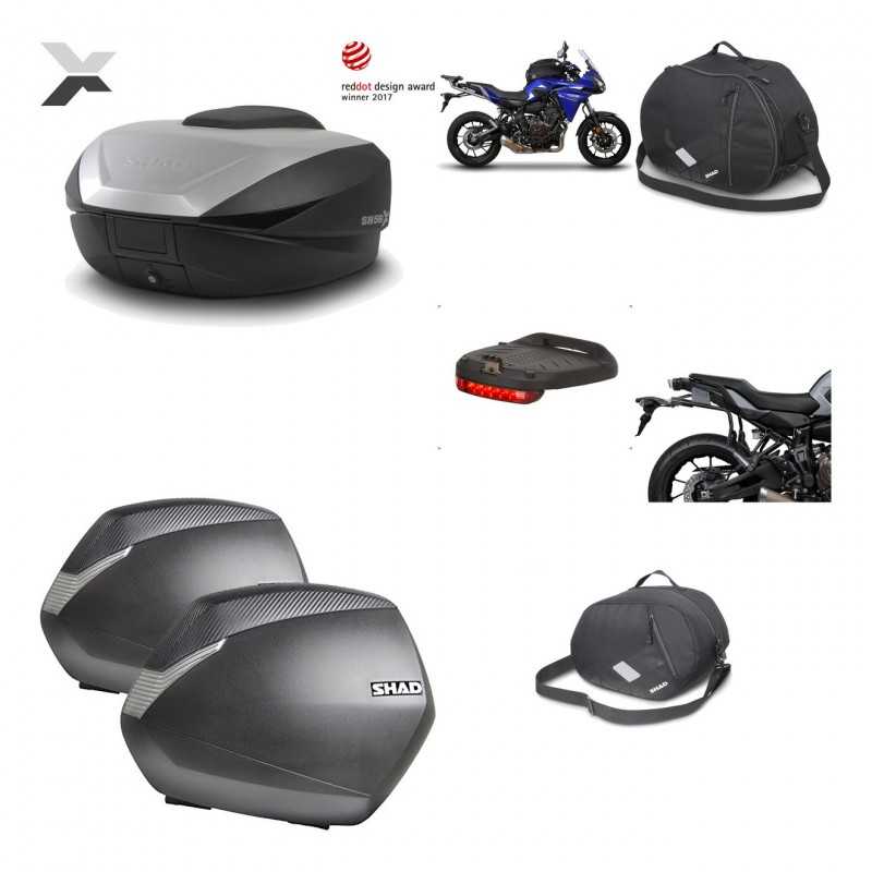 Lateral cases + back trunk + big top fitting + accessories + 3p hardware  SH59X 