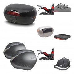 Lateral cases + back trunk + big top fitting + accessories + 3p hardware  SH46 S