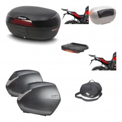 SHAD Maletas laterales + baul trasero herraje montaje accesorios 3p SH46 SH 46 NEW MODEL SH36 36 KIT-194827