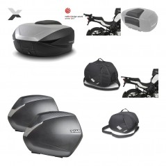 Lateral cases + back trunk + big top fitting + accessories + 3p hardware  SH59X 