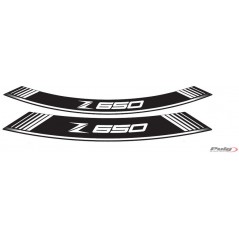 8 vinyl adhesive strips in arch for wheels