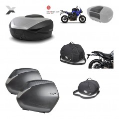 Lateral cases + back trunk + big top fitting + accessories + 3p hardware  SH59X 
