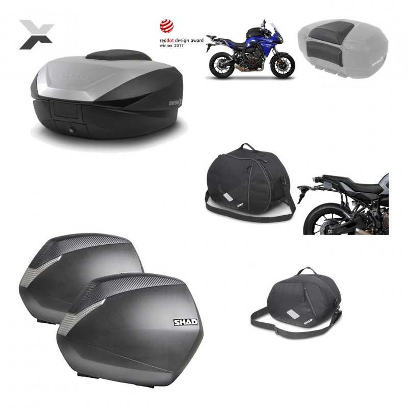 Lateral cases + back trunk + big top fitting + accessories + 3p hardware  SH59X 