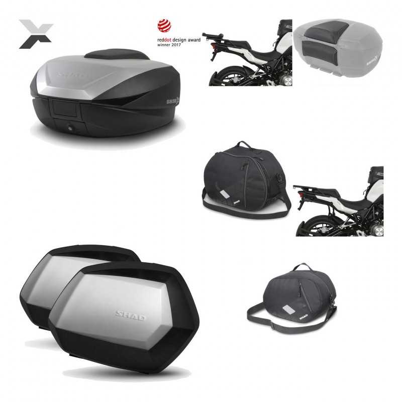 Lateral cases + back trunk + big top fitting + accessories + 3p hardware  SH59X 