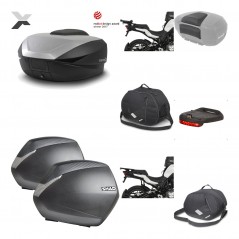 Lateral cases + back trunk + big top fitting + accessories + 3p hardware  SH59X 