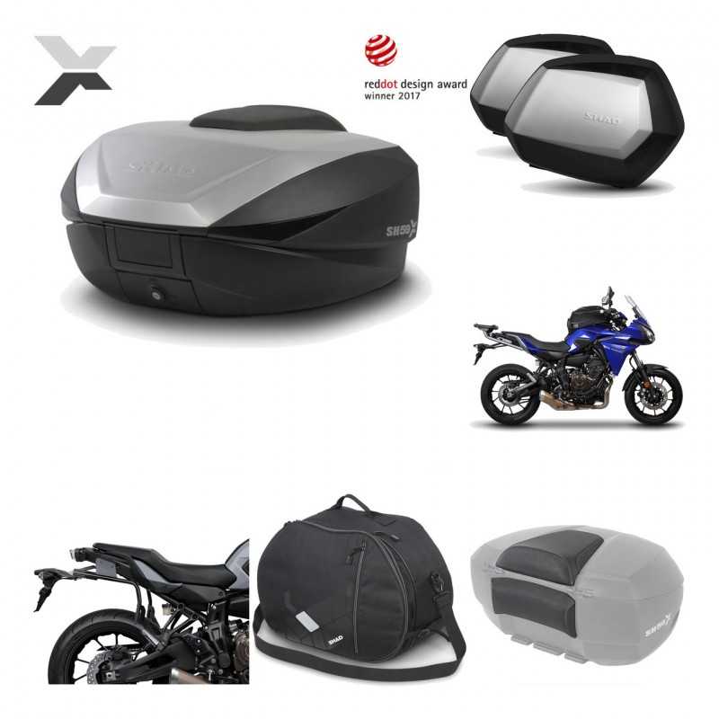 Lateral cases + back trunk + big top fitting + accessories + 3p hardware  SH59X 