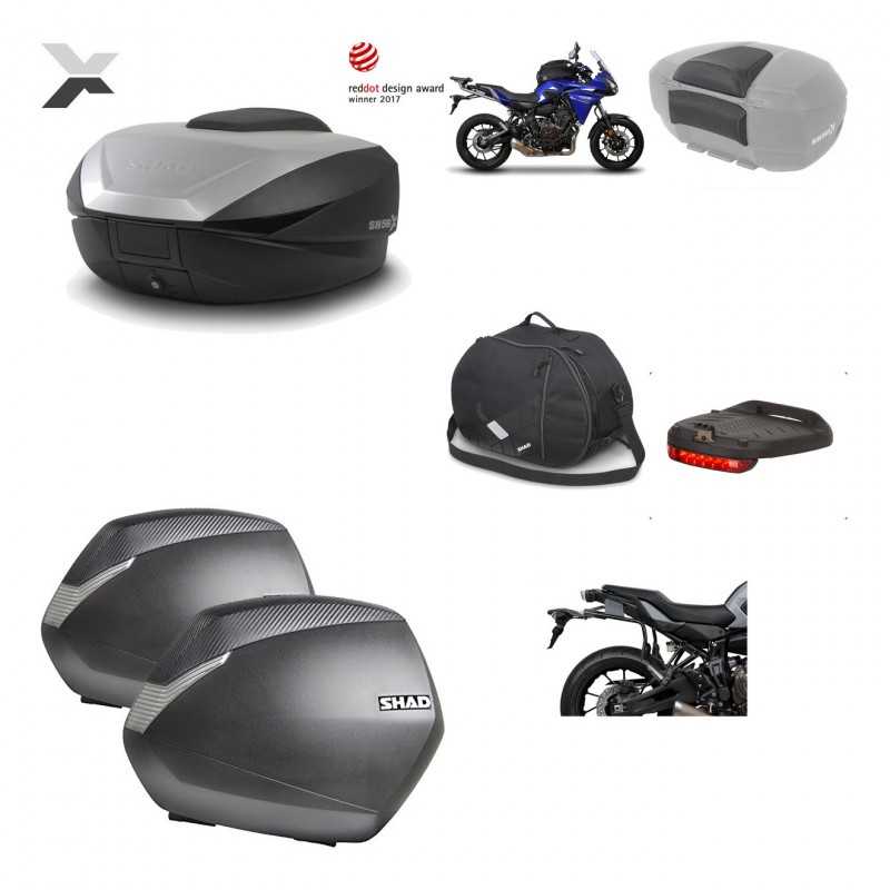 Lateral cases + back trunk + big top fitting + accessories + 3p hardware  SH59X 