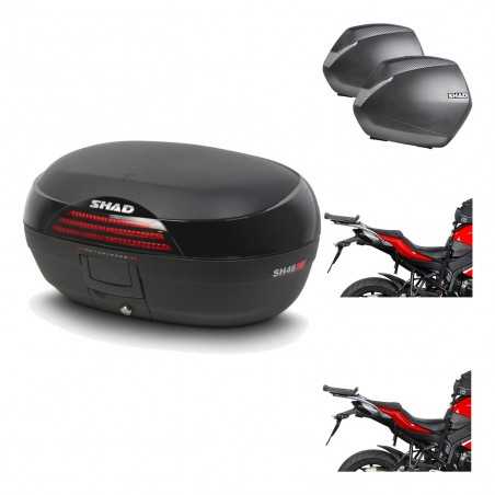SHAD Maletas laterales + baul trasero herraje montaje 3p SH46 SH 46 NEW MODEL SH36 36 KIT-194798