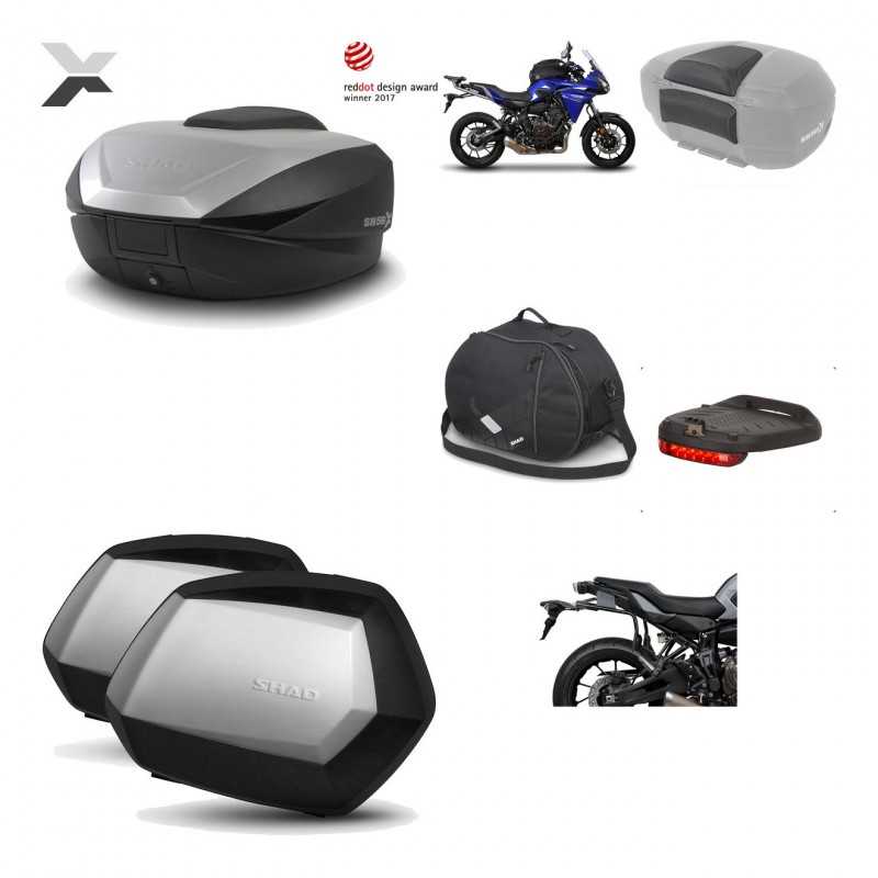 Lateral cases + back trunk + big top fitting + accessories + 3p hardware  SH59X 