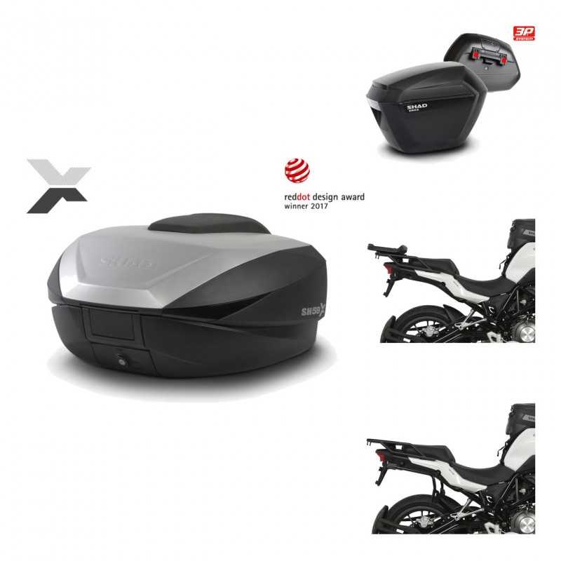 Lateral cases + back trunk + big top fitting + 3p hardware  SH59X ALU  SH23