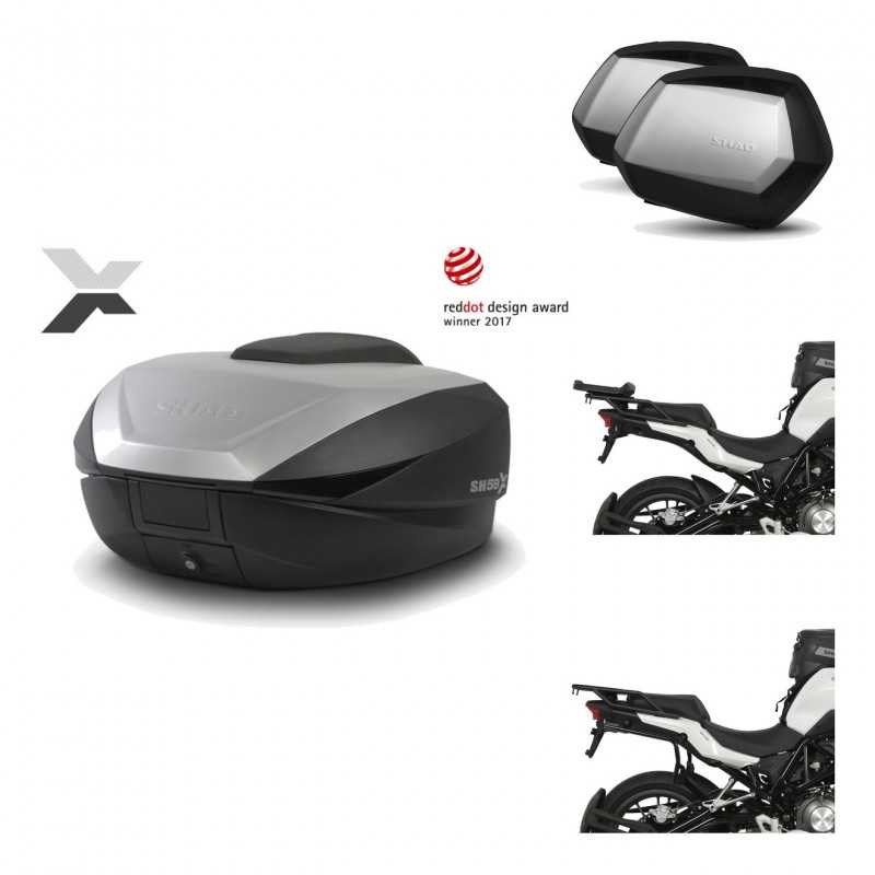 Lateral cases + back trunk + big top fitting + 3p hardware  SH59X ALU  SC SH35 P