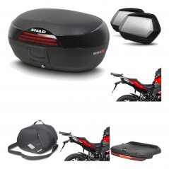 Lateral cases + back trunk + big top fitting + accessories + 3p hardware  SH46 S