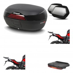 Lateral cases + back trunk + big top fitting + brake light + 3p hardware  SH46 S