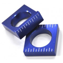 V PARTS Tensores de eje trasero Yamaha Azul 45509
