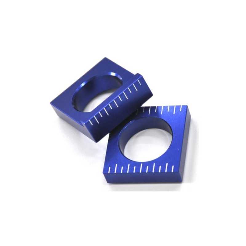 V PARTS Tensores de eje trasero Yamaha Azul 45509