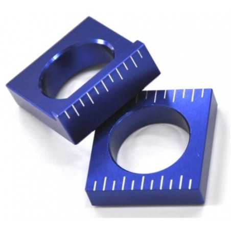 V PARTS Tensores de eje trasero Yamaha Azul 45509