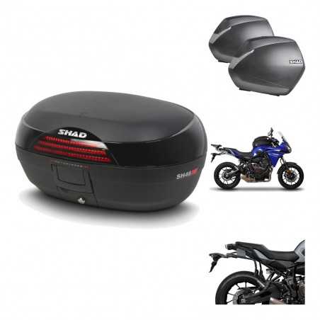 SHAD Maletas laterales + baul trasero herraje montaje 3p SH46 SH 46 NEW MODEL SH36 36 KIT-195470