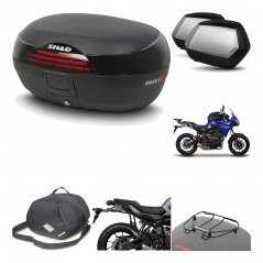 SHAD Maletas laterales + baul trasero herraje montaje accesorios 3p SH46 SH 46 NEW MODEL SC SH35 PREMIUM KIT-195521